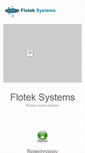 Mobile Screenshot of floteksystems.com