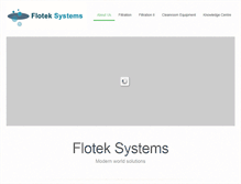 Tablet Screenshot of floteksystems.com